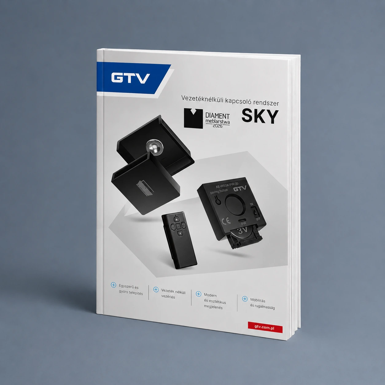 GTV SKY vezeték nélküli kapcsoló rendszer katalógus